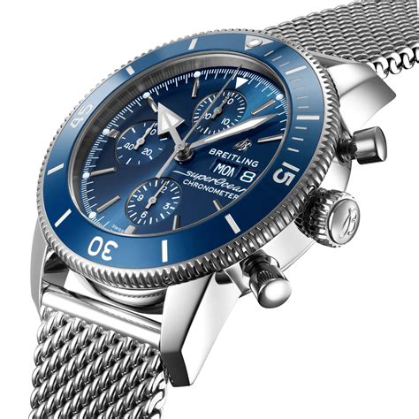 breitling a13313161c1a1|Superocean Heritage Chronograph 44 Stainless steel .